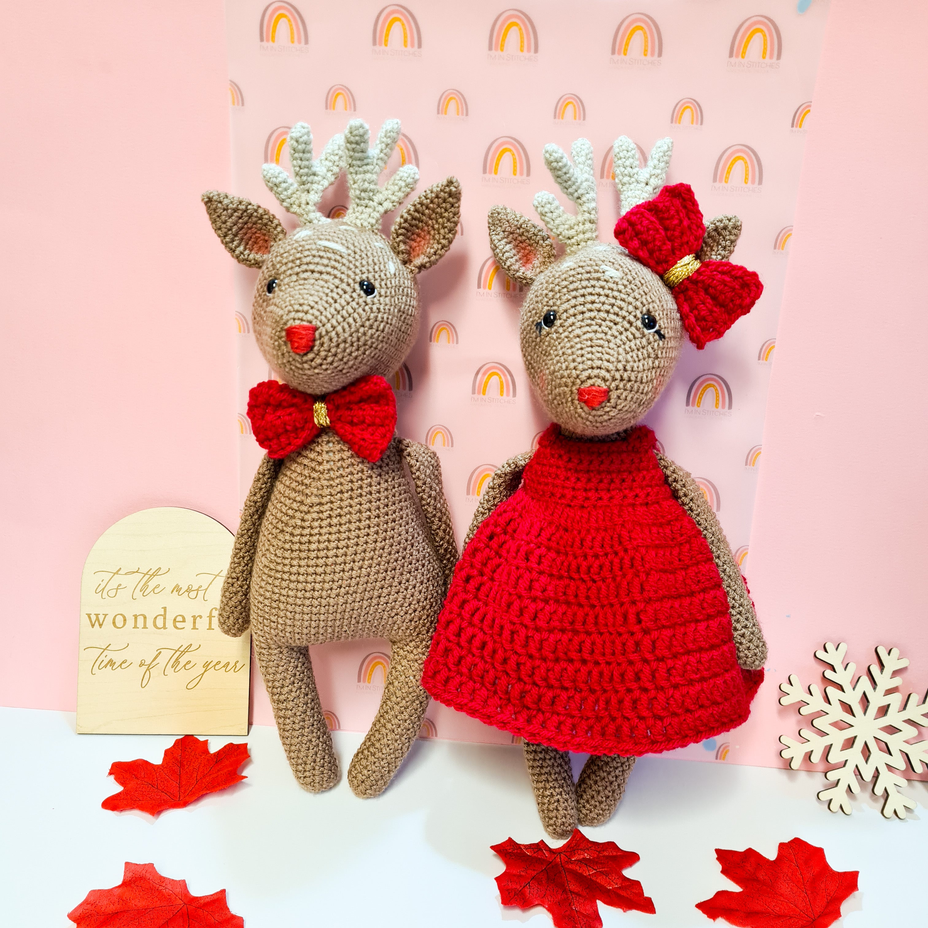 Ruby & Rudy Reindeer Set