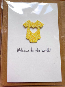 Welcome to the World Card