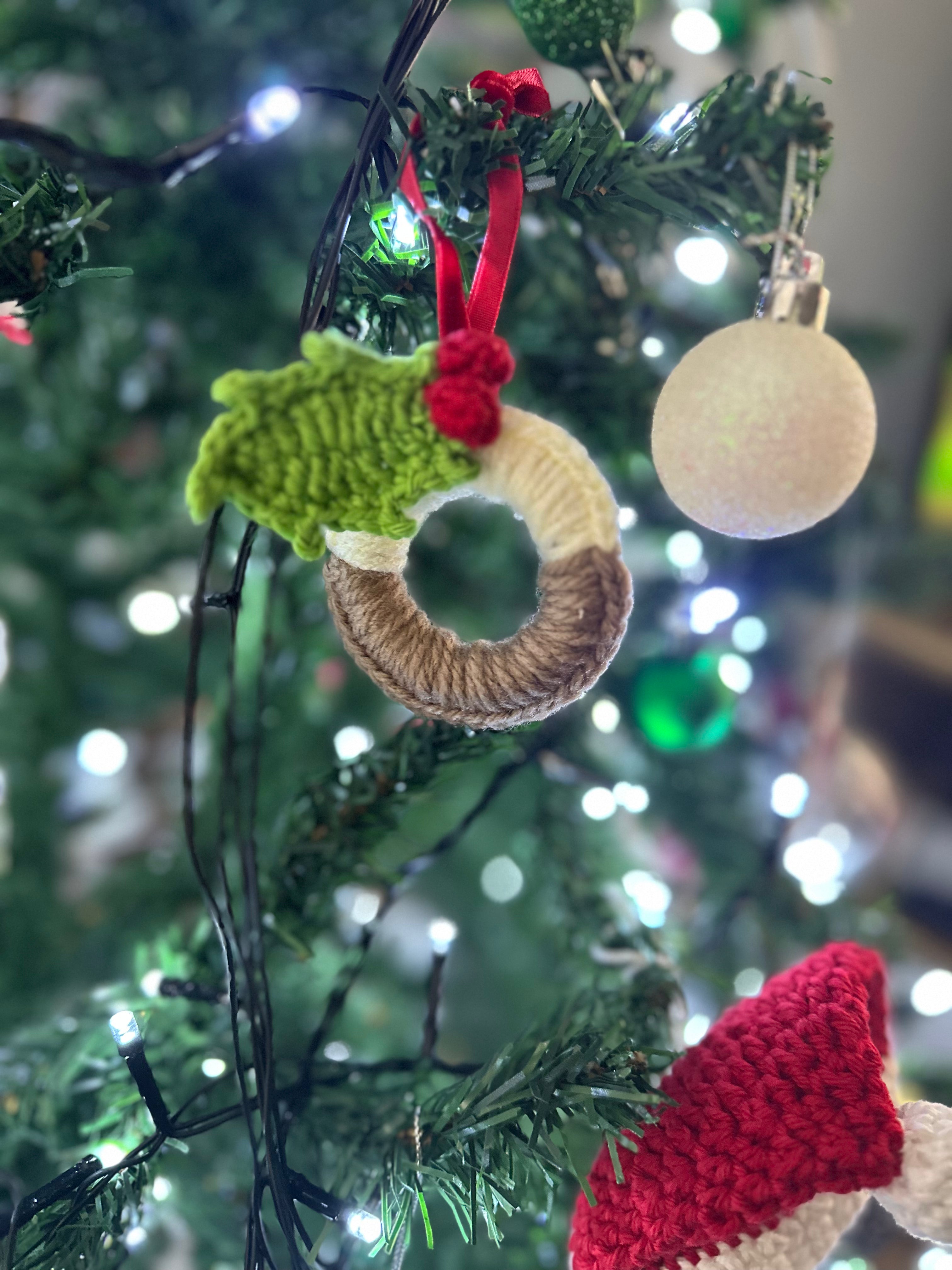 Christmas pudding decoration