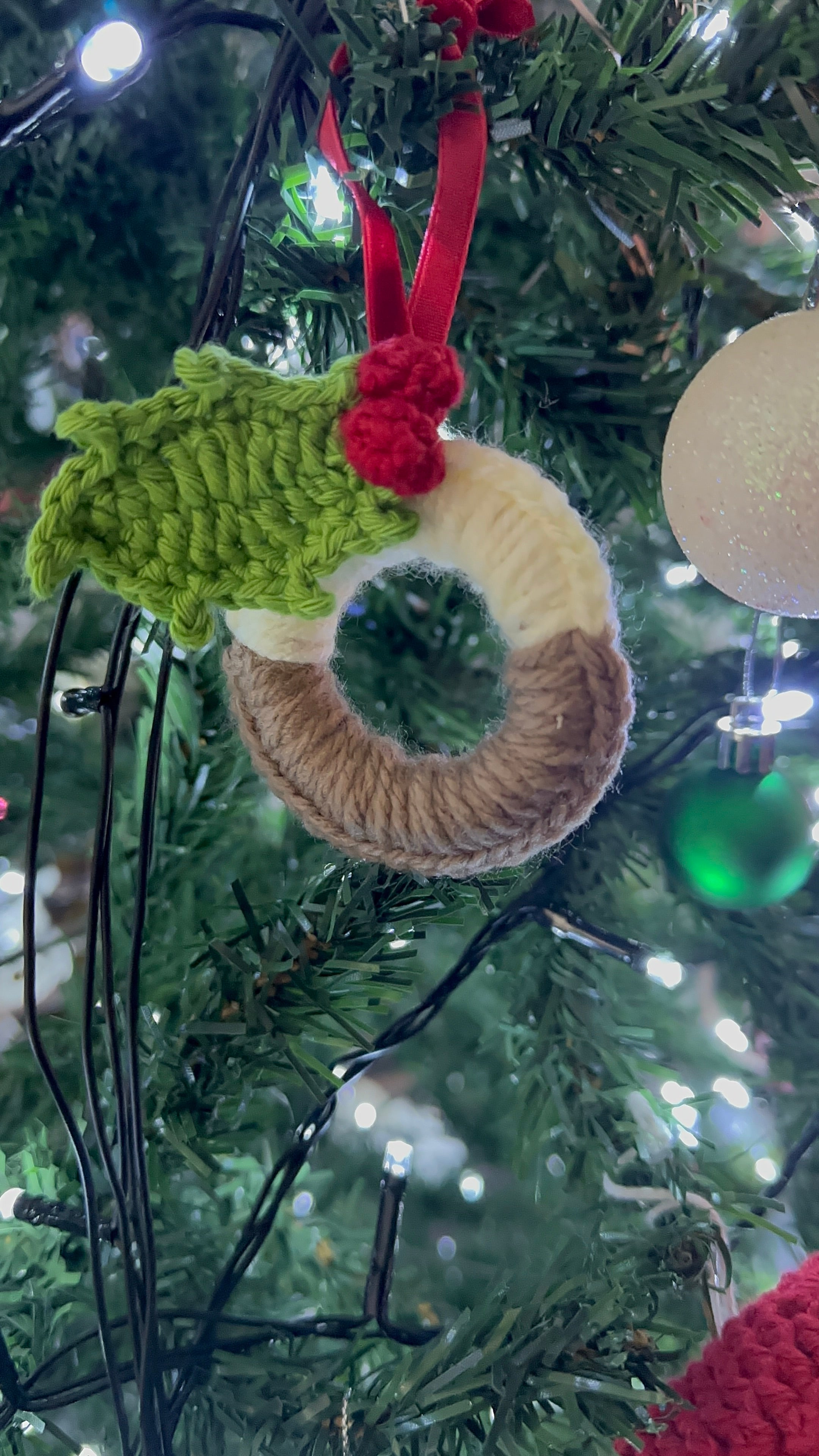 Christmas pudding decoration