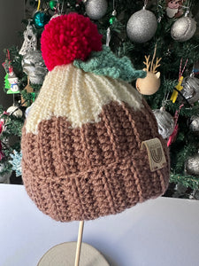 Christmas Pudding Beanie