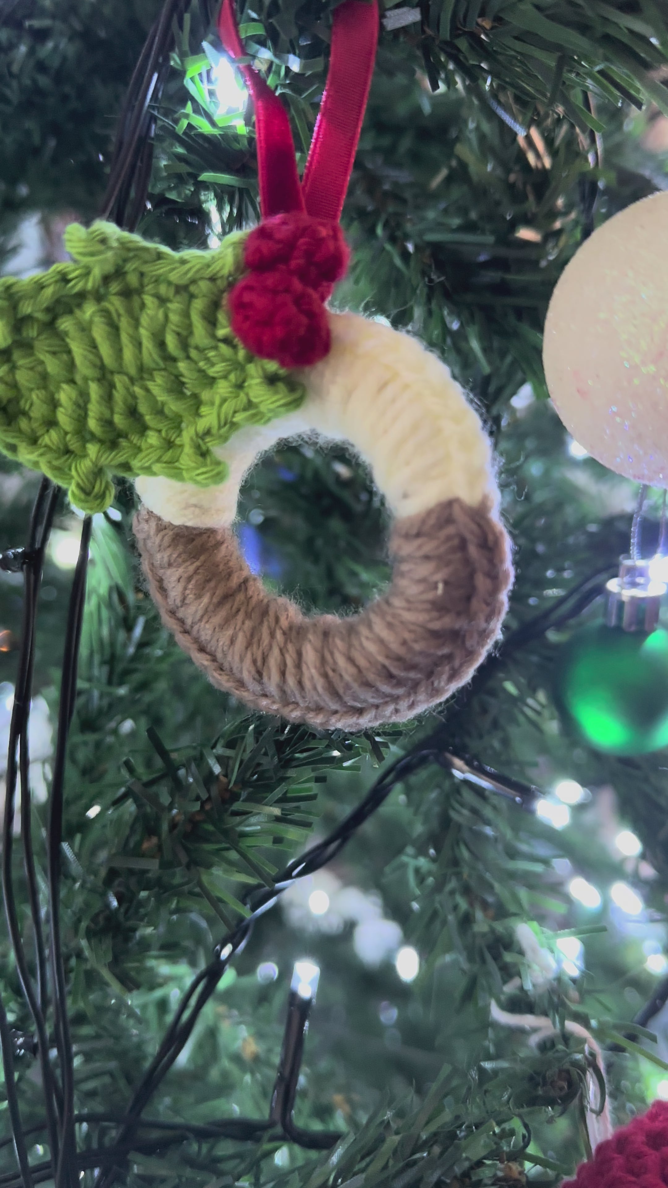 Christmas pudding decoration